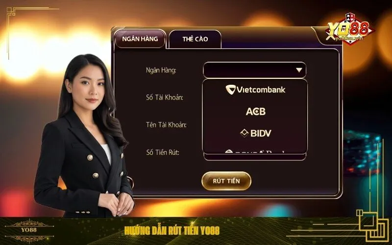 Hướng dẫn rút tiền Yo88 chi tiết nhất