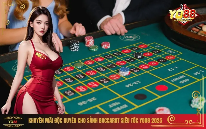 Khuyến Mãi Độc Quyền Cho Sảnh Baccarat Siêu Tốc Yo88 2025