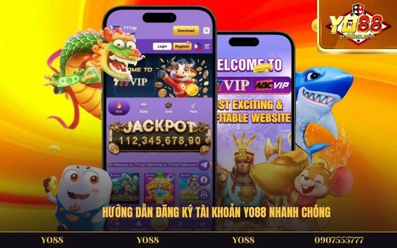 Hướng dẫn đăng ký tài khoản Yo88 nhanh chóng